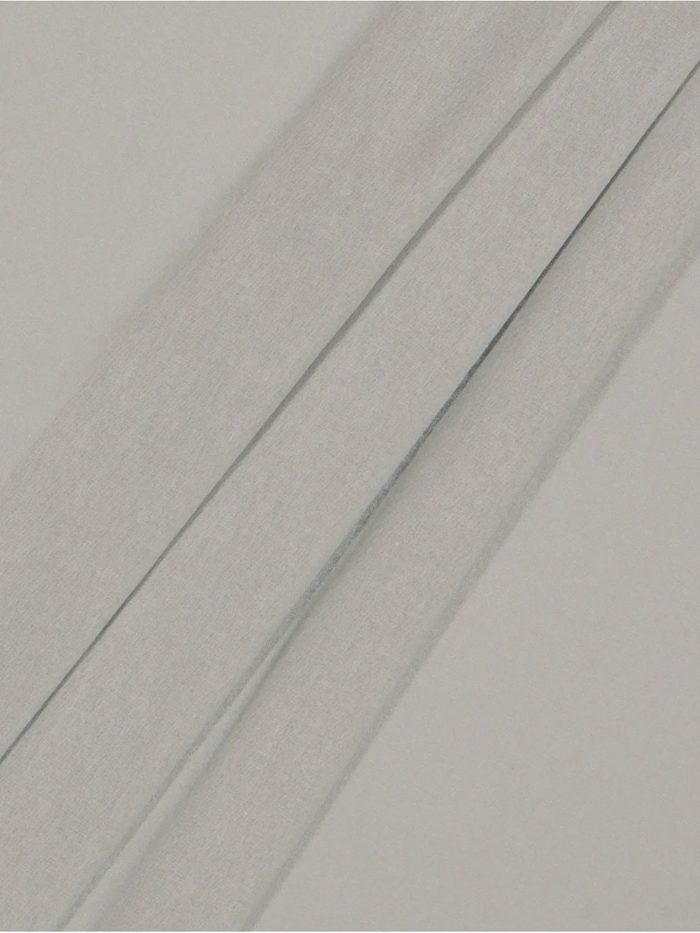 Mercantile Drop Cloth Panel Gray 50x95 Removable Rings light filtering ONE